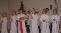Lucia med följe från Svartbäckskolan