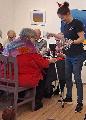 Servering av julmiddagen 12.12 2023
